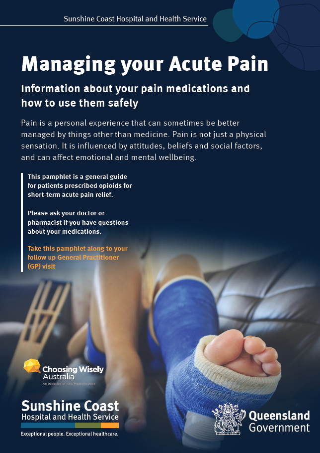 Managing Your Acute Pain